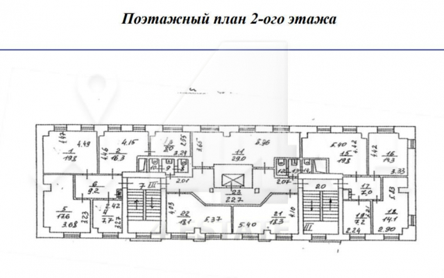 Аренда офисов в особняке класса В, м.Сокольники.