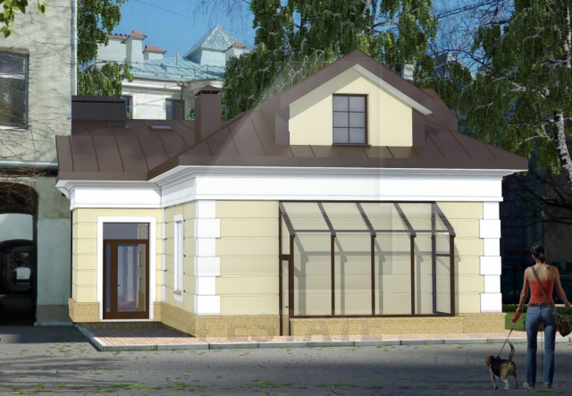 Аренда реконструированного особняка класса А, м.Тверская.