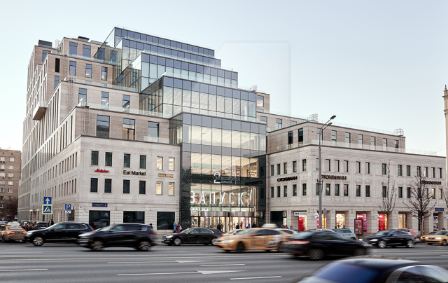 Торгово-офисный центр класса А, м.Смоленская.