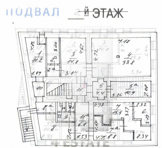 Продажа банковского особняка класса В+, м.Сухаревская.