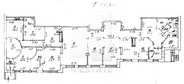Представительский офис с отдельным входом и мебелью, м.Смоленская.