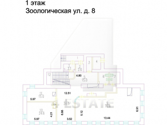 Аренда особняка класса В+, м.Баррикадная