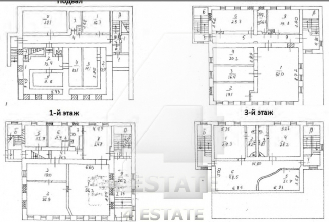 Продажа двух отреставрированных особняков на продажу, м. Таганская.