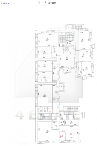 Аренда особняка класса В+, м.Третьяковская..