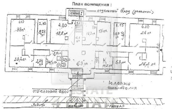 Аренда помещения с отдельным входом  м.  Комсомольская.