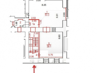 Продажа торгового помещения с отд. входом, м.Трубная.