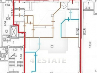 Аренда дизайнерского офиса класса А, м.Трубная.