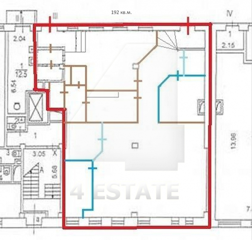 Аренда дизайнерского офиса класса А, м.Трубная.