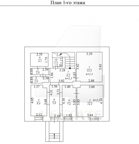 Аренда особняка класса В+, м.Новокузнецкая.