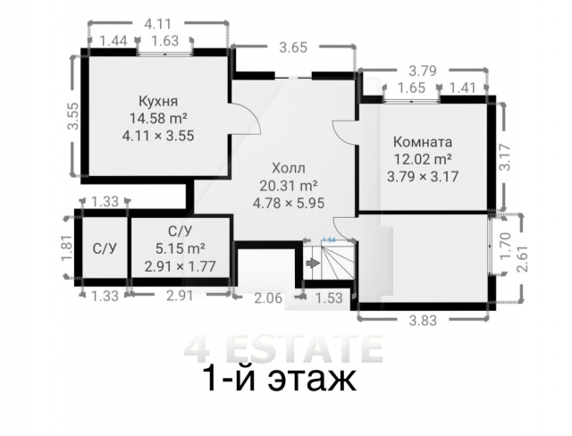 Офисный особняк класса В+, м.Площадь Ильича.