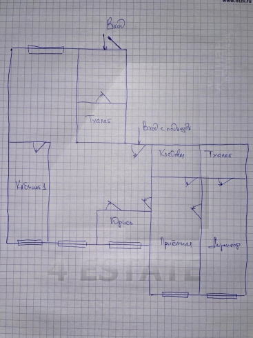 Офисное помещение с отд. входом, м.Цветной б-р.