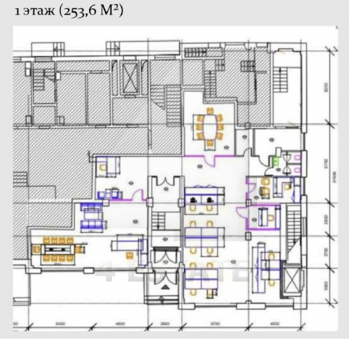 Аренда представительского офиса в элитном ЖК с отдельным входом, м.Цветной б-р.