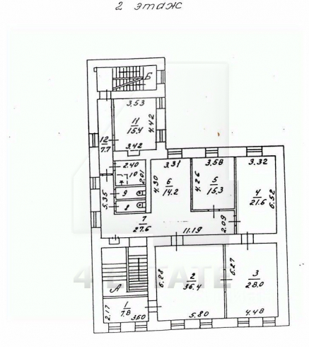 Аренда особняка класса В+, м.Баррикадная.