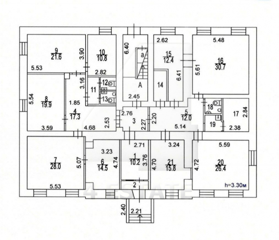 Аренда презентабельного особняка класса А, м.Пушкинская.
