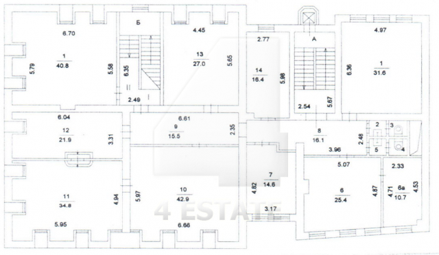 Аренда презентабельного особняка класса В+, м.Проспект мира.