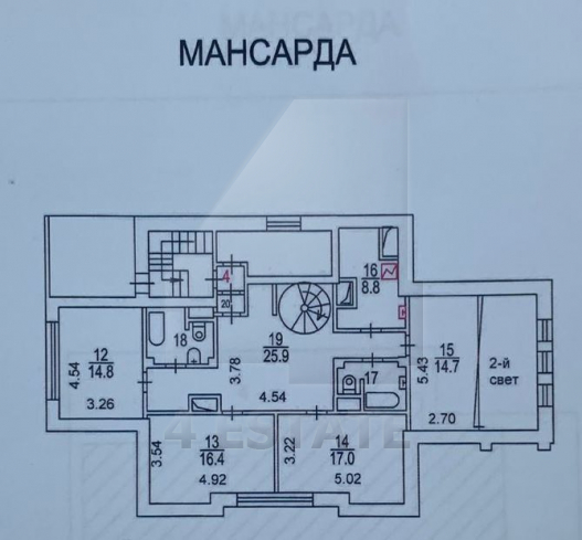 Продажа презентабельного особняка класса В+, м.Трубная.