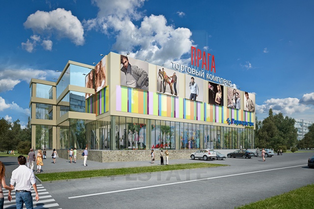 Продажа помещений в торговом центре "Прага", м. Академика Янгеля.