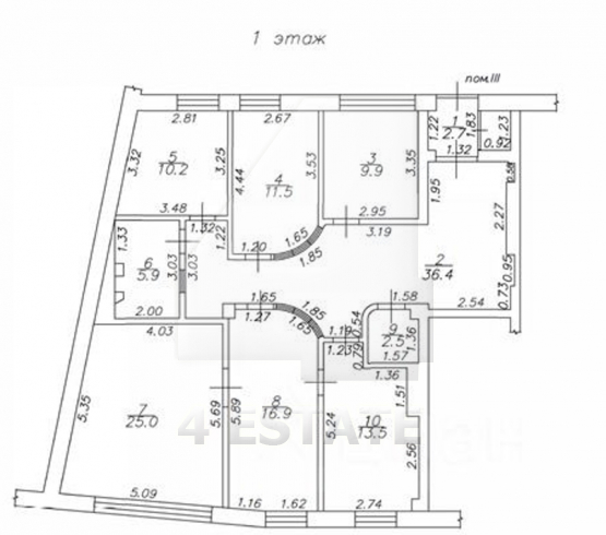 Представительский офис с отд. входом, м.Трубная.