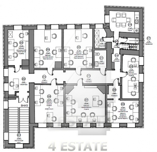 Продается презентабельный особняк, м.Смоленская.