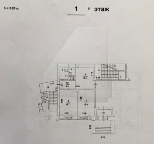 Аренда части особняка класса В+, м.Арбатская.