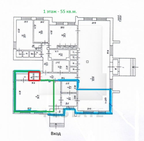Торговое помещение в аренду, м.Площадь Ильича.