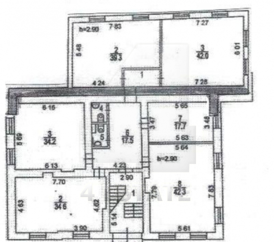 Аренда офисов в представительском особняке класса А, м.Трубная.