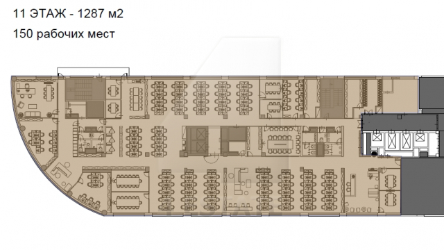Аренда в бизнес центре класса А "Северное сияние", м.Савеловская.