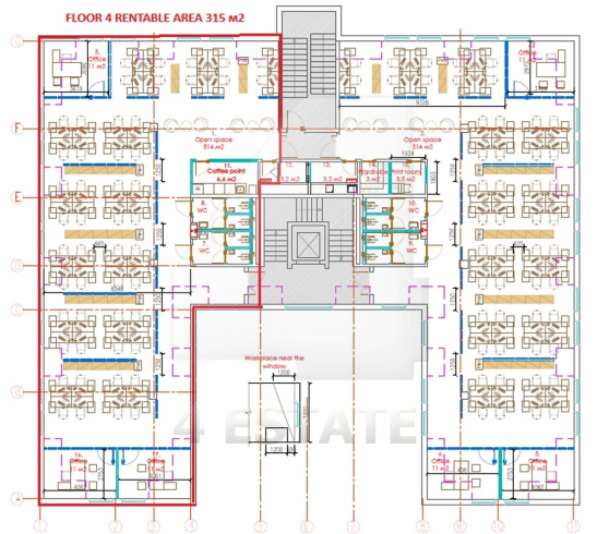 Аренда в бизнес центре класса А, м.Полянка.