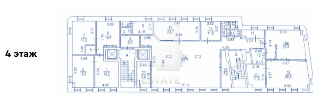 Продажа презентабельного особняка класса В+, м.Трубная.