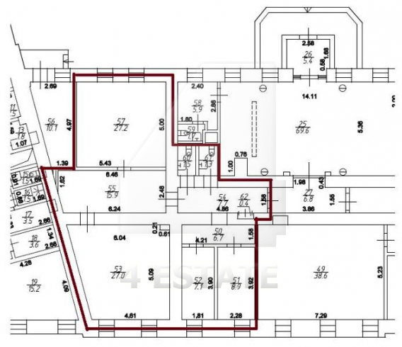 Аренда офиса в особняке, м.Арбатская