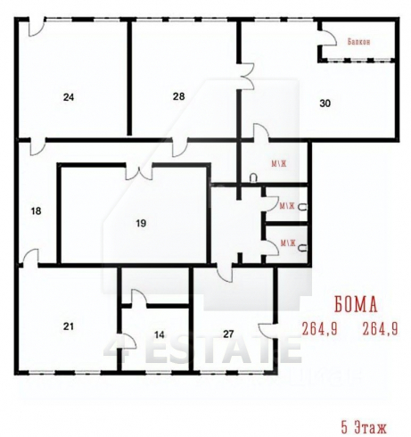 Бизнес-центр "Алексеевский дом", м.Кропоткинская.