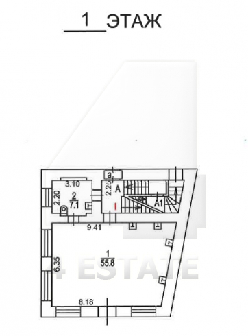 Реконструированный исторический особняк класса А, м.Чистые пруды.