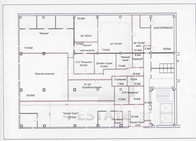Продажа офиса в бизнес центре "Яуза Тауэр 2" класса А, м.Бауманская.