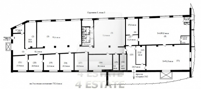 Продажа двух зданий класса С, м.Бауманская.