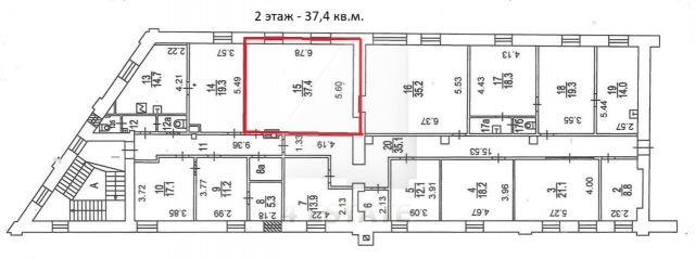 Аренда офисного помещения, м.Новокузнецкая.