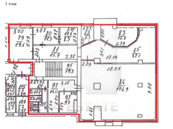 Аренда в офисном здание класса В, м.Волгоградский пр-т.