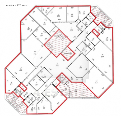 Аренда в бизнес центре класса В+, м.Павелецкая.