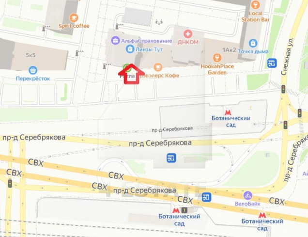 Офисное помещение в аренду, м.Ботанический сад.
