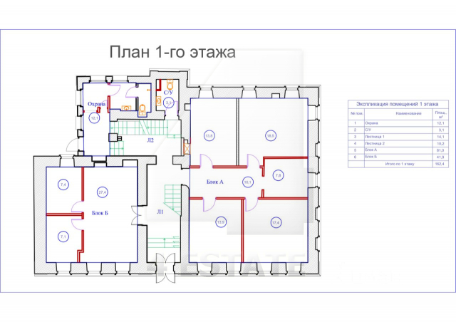 Аренда презентабельного особняка, м.Курская