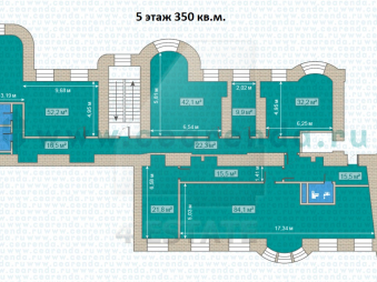 Аренда офиса в бизнес центре класса В+, м.Спортивная.