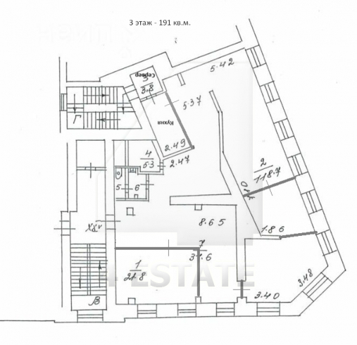 Аренда в бизнес-центре класса А,  м. Парк культуры.
