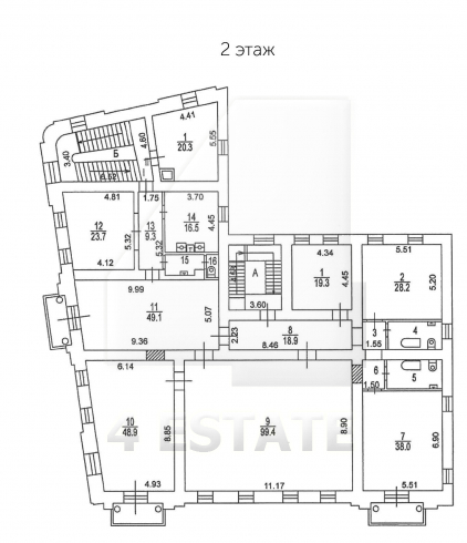 Аренда представительского офиса в особняке, м.Арбатская