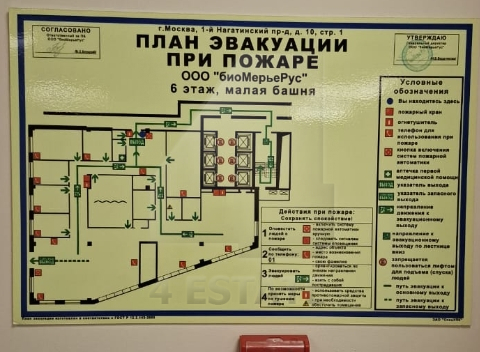 Аренда офиса в бизнес центре класса А, м. Нагатинская.