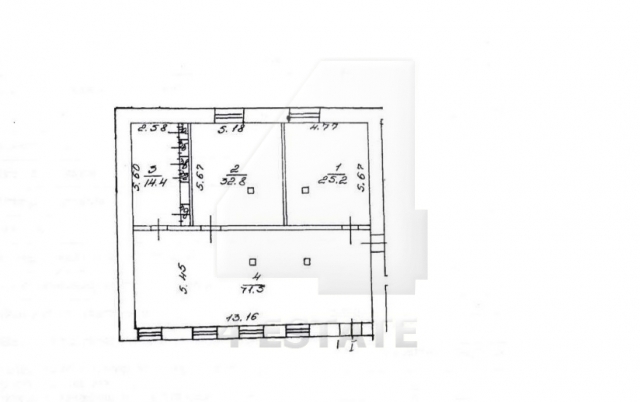 Аренда офиса с отдельным входом  в административном здании м. Киевская.