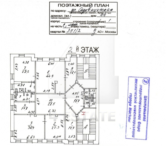 Аренда презентабельного особняка, м.Новокузнецкая.