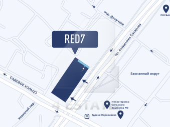 Продажа ритейла и офисов в элитном ЖК "RED 7", м.Красные ворота.