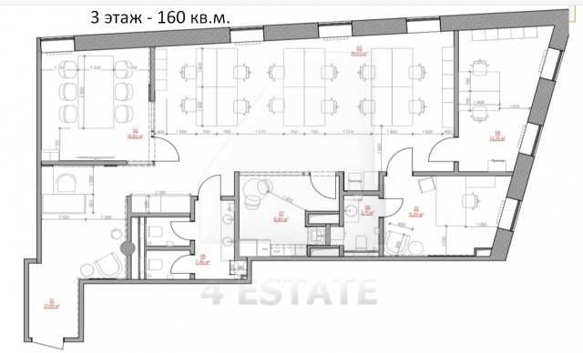 Аренда офиса в бизнес-центре класса А, м.Сухаревская.