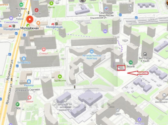 Торговое помещение в аренду, м.Молодежная.