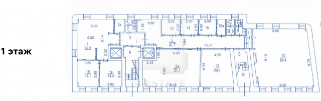 Аренда в особняке класса В+, м.Трубная.
