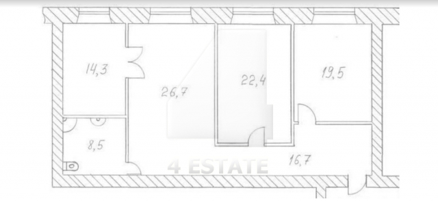 Аренда офиса в административном здании м. Белорусская.